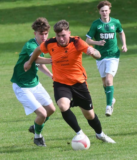 Aled Wyn Jones scored twice for Tywyn Bryncrug (Photo: Doris O'Keefe)