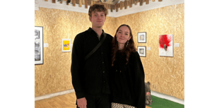 Artists launch exhibition at Machynlleth's Oriel Sploj