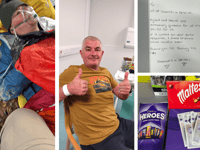 Biker saved by Snowdonia rescuers