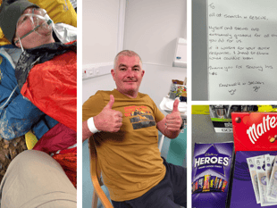 Biker saved by Snowdonia rescuers