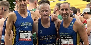 Aberystwyth athletes shine at Cardiff 10k and Glyndŵr trail races