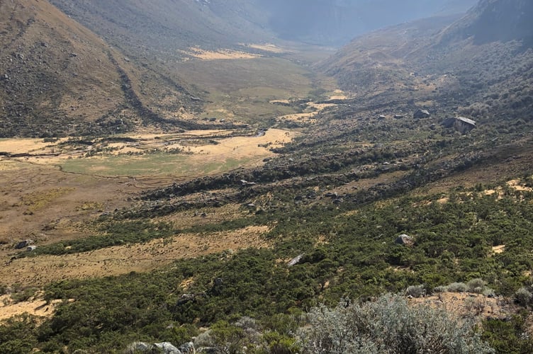 The Upper Santa Cruz Valley in Peru
