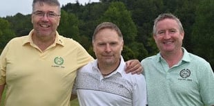 Borth & Ynyslas golfers attend twin club president’s day in Ireland