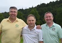 Borth golfers attend twin club president’s day in Ireland