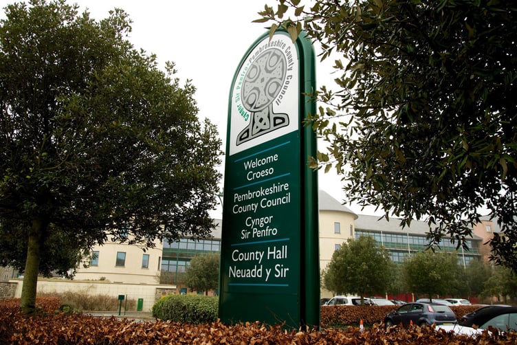 County Hall Pembrokeshire