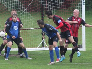 Goals galore in the Emrys Morgan Cup