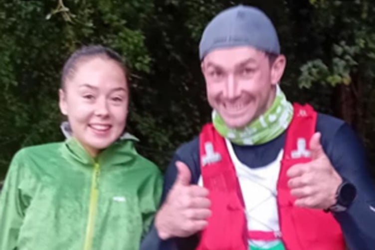 Teifion Davies and Polly Summers at Ras Pedol Peris