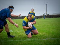 Abereron hit full stride in bonus‑point triumph against Tycroes