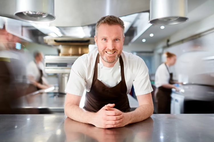 Douglas Balish, executive chef at the Grove and former Michelin star holder, will be judging the students on their cooking skills. Photo: Douglas Balish