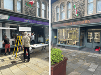 Dolgellau shops transform for TV filming