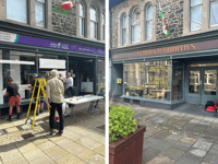 Dolgellau shops transform for TV filming