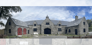 Phase one of works to restore old Machynlleth stables complete