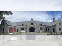 Phase one of works to restore old Machynlleth stables complete
