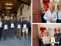 Abersoch RNLI volunteers honoured for lifesaving work and long service