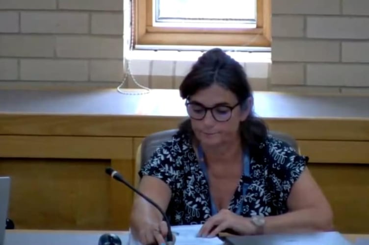 Ceredigion County Council Monitoring Officer Elin Prysor occupies the office immediately adjacent to that of CEO Eifion Evans at the Penmorfa headquarters