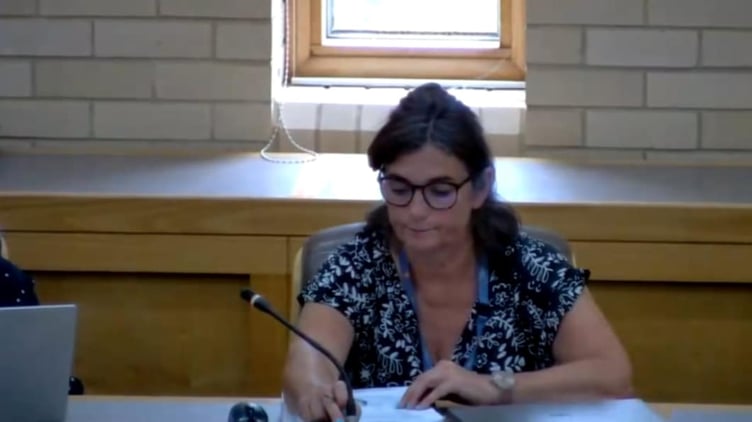 Ceredigion County Council Monitoring Officer Elin Prysor occupies the office immediately adjacent to that of CEO Eifion Evans at the Penmorfa headquarters