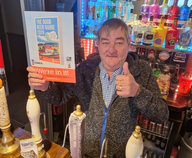 Local pubs cheer the Good Beer Guide