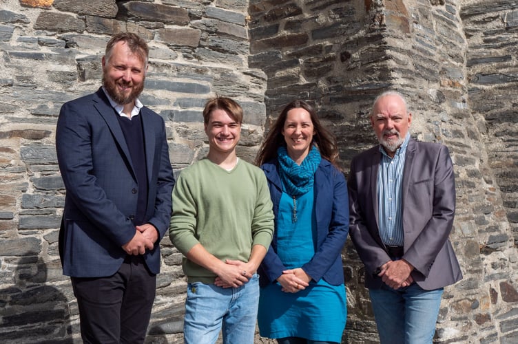 Pictured left to right are Morgan Phillips, Tomass Jereminovics, Amy Nicholass and James Purchase