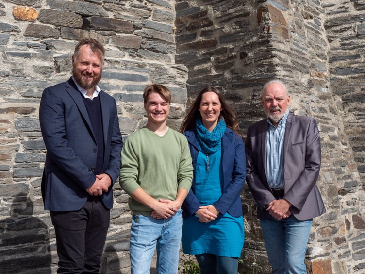 Pictured left to right are Morgan Phillips, Tomass Jereminovics, Amy Nicholass and James Purchase