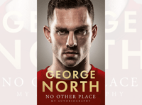 Rugby icon George North launches book in Aberaeron