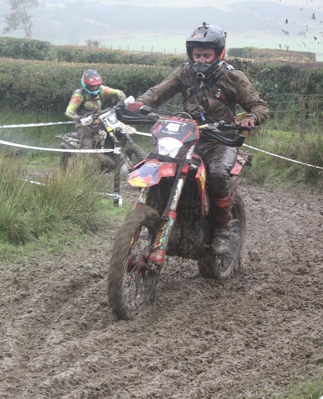 Martin Stevens leading Celt Edwards