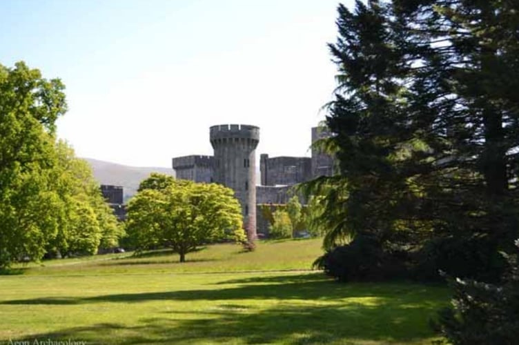 Penrhyn Castle. Photo: Gwynedd Council planning document, Aeon Archaeology image