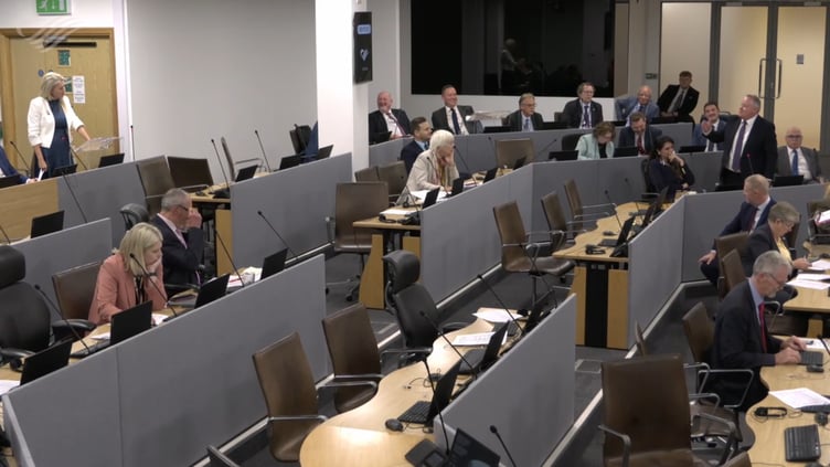Laura Anne Jones and Darren Millar clash in the Senedd