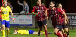 Highlights of Porthmadog's Welsh Cup thriller against Denbigh