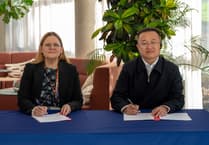 Aberystwyth University signs partnership with Chinese academy