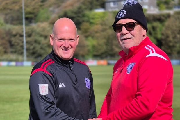 Barmouth boss Adam Morris