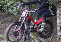 Charity motorcycle trial defies weather