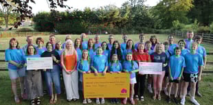 Talgarreg community group raise £12,600 for charity