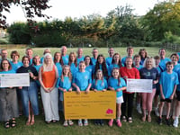 Talgarreg community group raise £12,600 for charity
