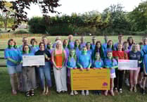 Talgarreg community group raise £12,600 for charity