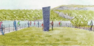 Llanberis honours slate heritage with sculpture