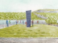 Llanberis honours slate heritage with sculpture