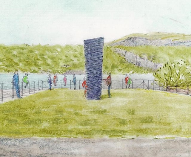 Llanberis honours slate heritage with sculpture