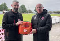 Porthmadog FC teams up with Purple Moose for safety
