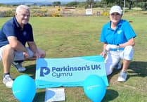 Pwllheli Golf Club lady captain raises more than £3,000 for Parkinson’s UK Cymru
