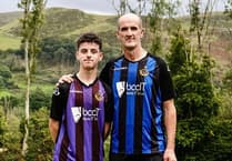 Felinfach father-son duo share special football moment