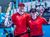Nick Thomas claims gold in world para-archery