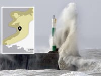 Storm Amy warning area expanded to include all of west Wales