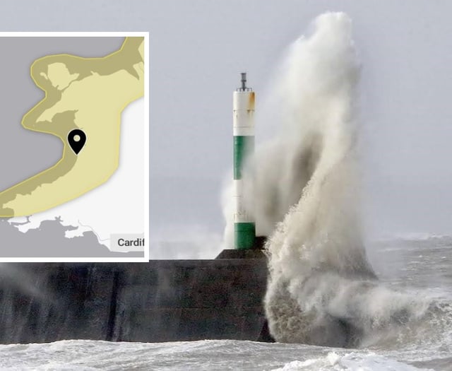 Storm Amy warning area expanded to include all of west Wales