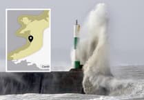 Storm Amy warning area expanded to include all of west Wales