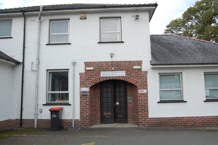 The company rented a space in the Machynlleth and District Care Centre. Photo: Cambrian News