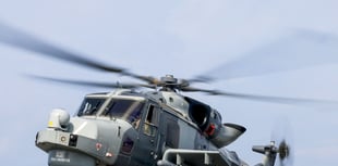 Navy helicopters to be fitted with new missiles tested in Cardigan Bay