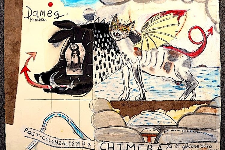 ‘Dameg  Chimera’ (2004 -2025) by Iwan Bala