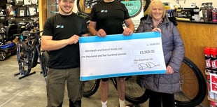 Charity ride raises money for Aberystwyth Stroke Club