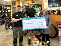 Charity ride raises money for Aberystwyth Stroke Club