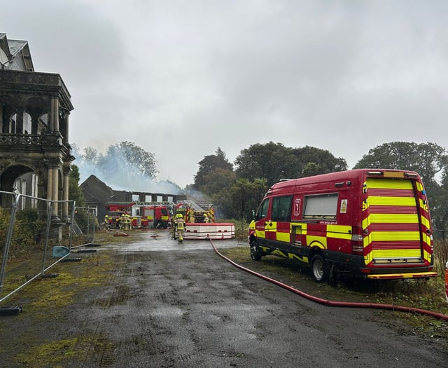 Historic school building saved from fire following gymnasium blaze